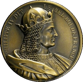 Philippe IV of France: Philippe le Bel or in English Philip the Fair