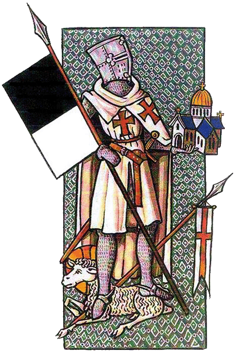 The Knights Templar. The Second Crusade in the Middle Ages.